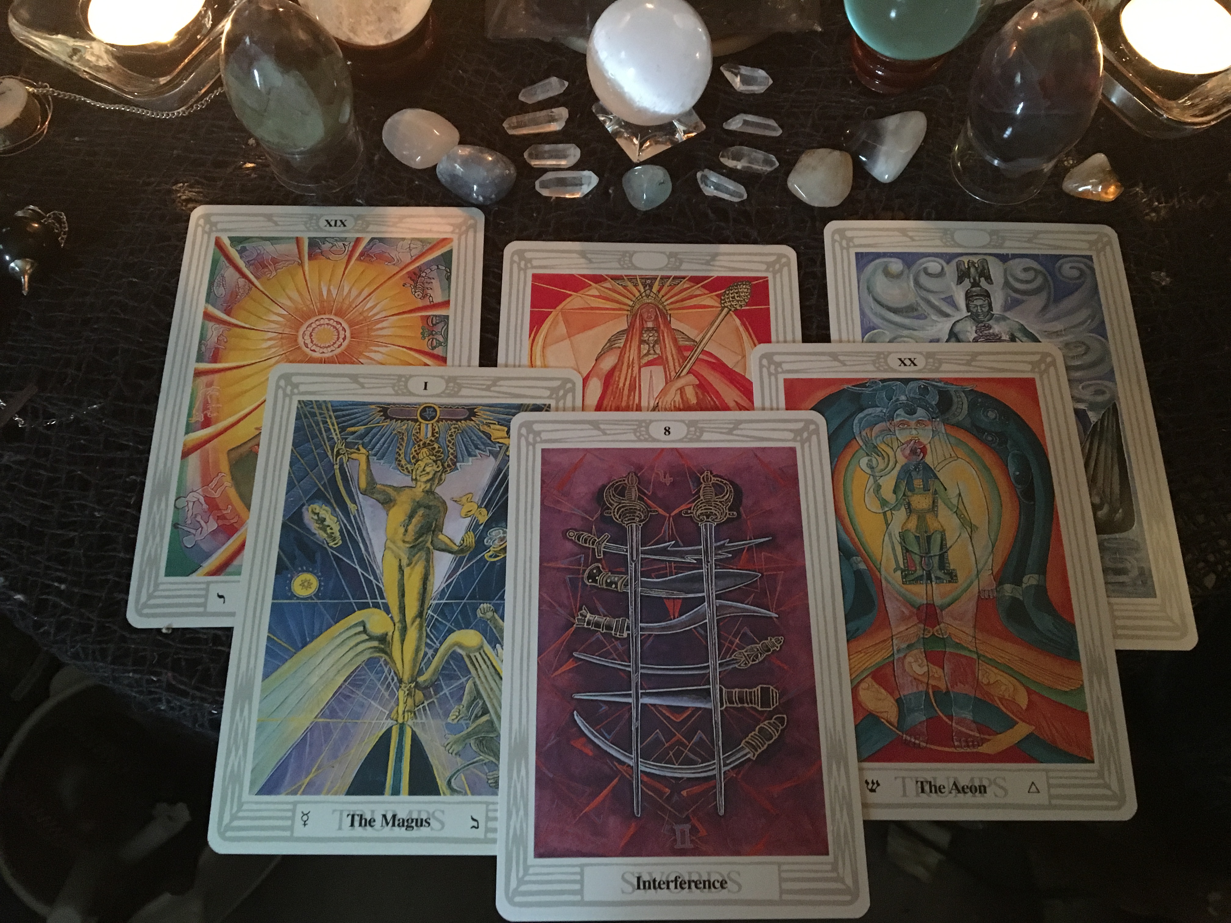 Saturday Tarot ~ Interference, Integration, and Transformation